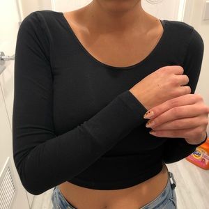 American Apparel crop top